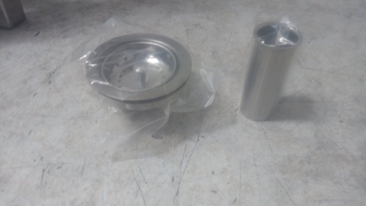 Sani-Lav U24242 24 In Bowl Length/Width 2 GPM Stainless Steel Utility Sink