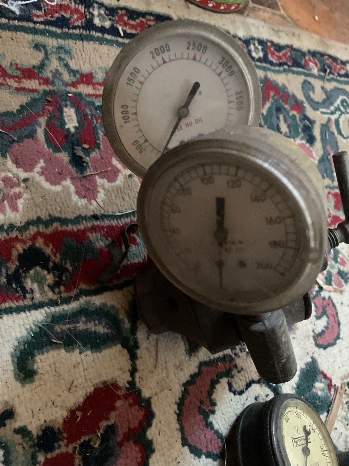 Vintage Regulators Airco Oxweld Prest-o-weld Harris Calorific Lot Of 4