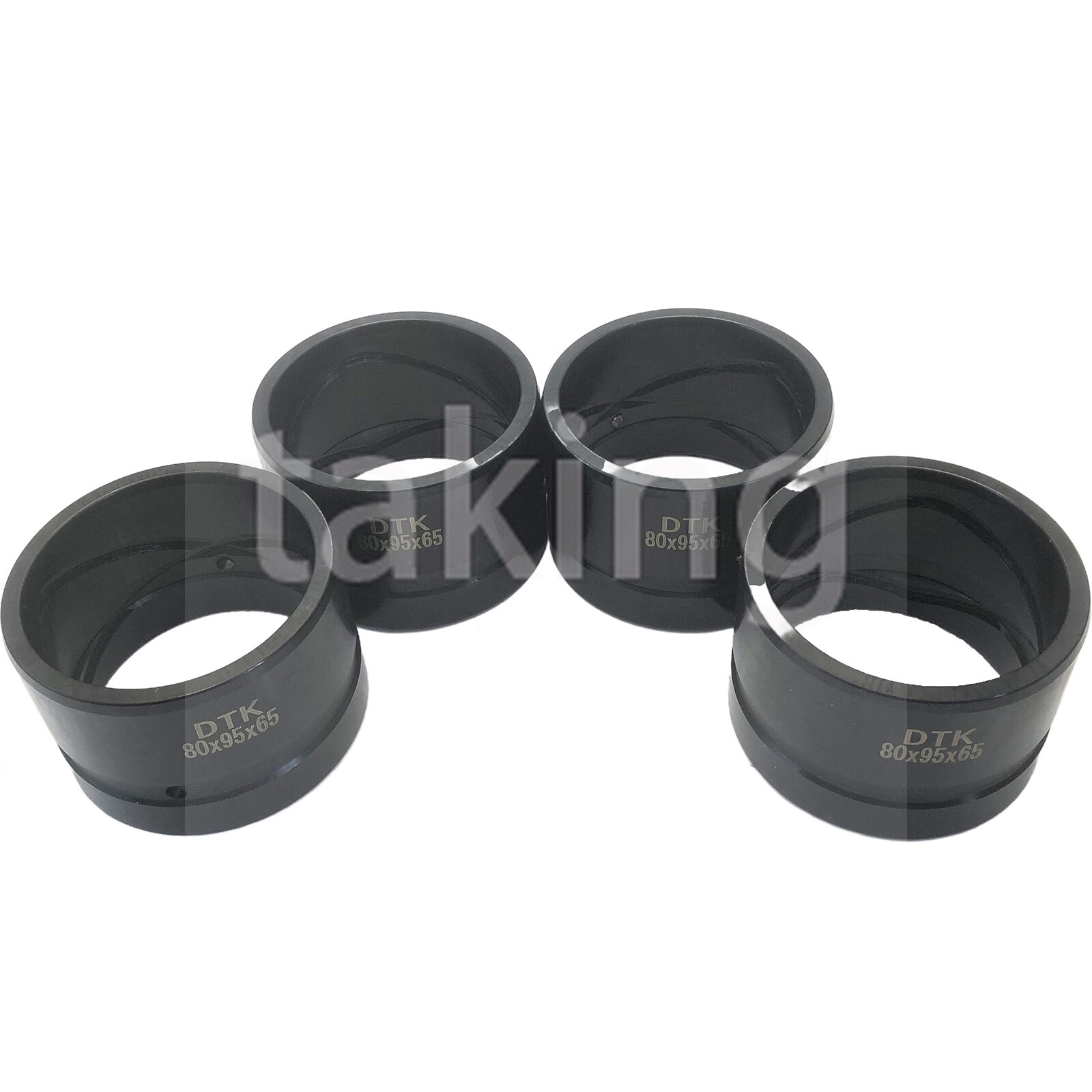 New 4pc 80mm excavator bushing harden steel bushing ID 80mm x OD 95mm x L 65 mm