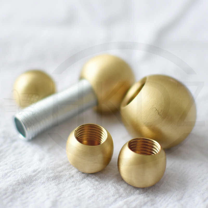Brass Ball Bearing With Threaded M3 M4 M5 M6 M8 M10 M12 Diameter Ø6mm -Ø25mm