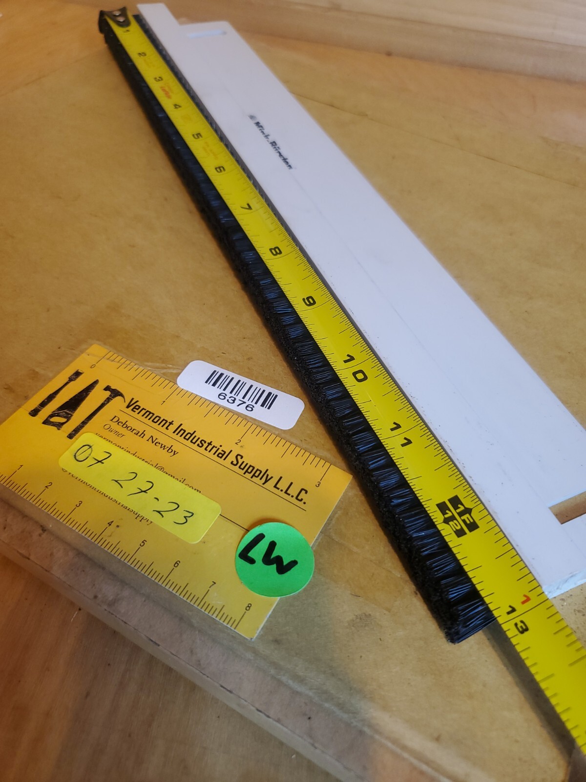 Mink-Bursten strip brush 13″ X 3/4 Bristle IN STOCK USA READY TO SHIP