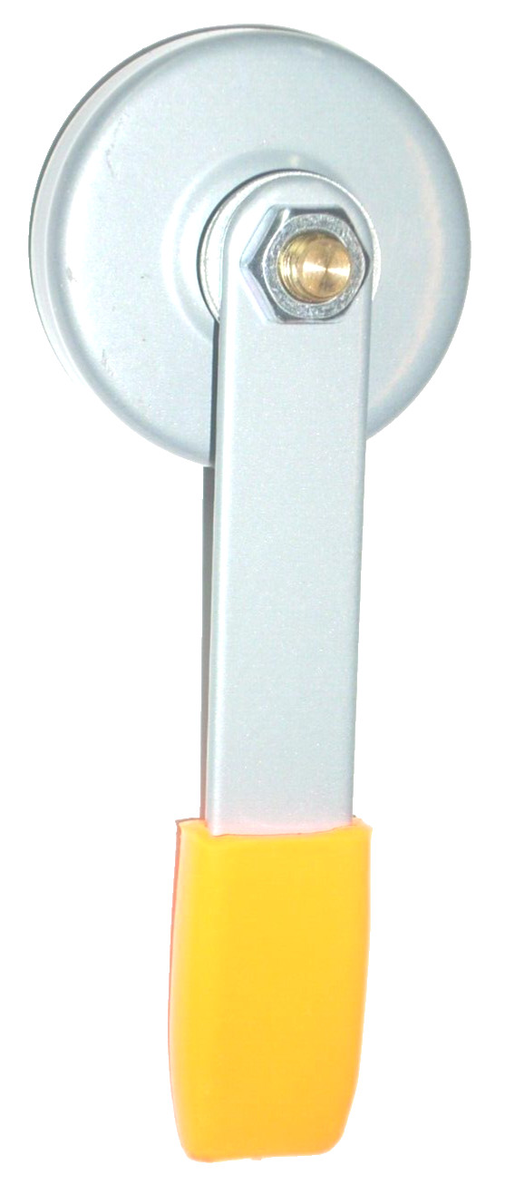 2″ Magnetic Welding Ground Clamp w Lift Handle 200A Capacity 1/2″ Stud Bolt Gray