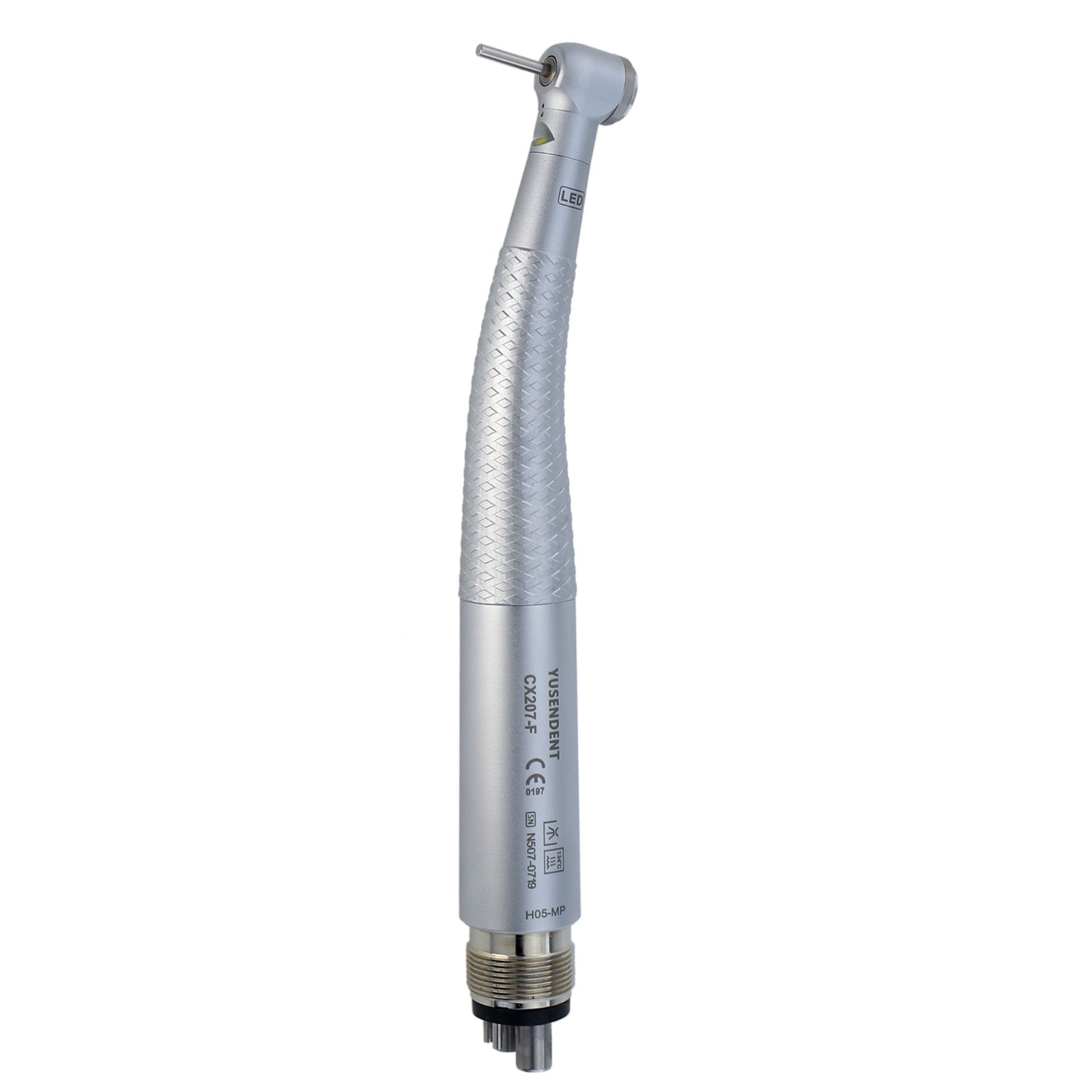 COXO Dental Small Mini Head LED Handpiece High Speed Air Turbine 4 Hole NSK Kids