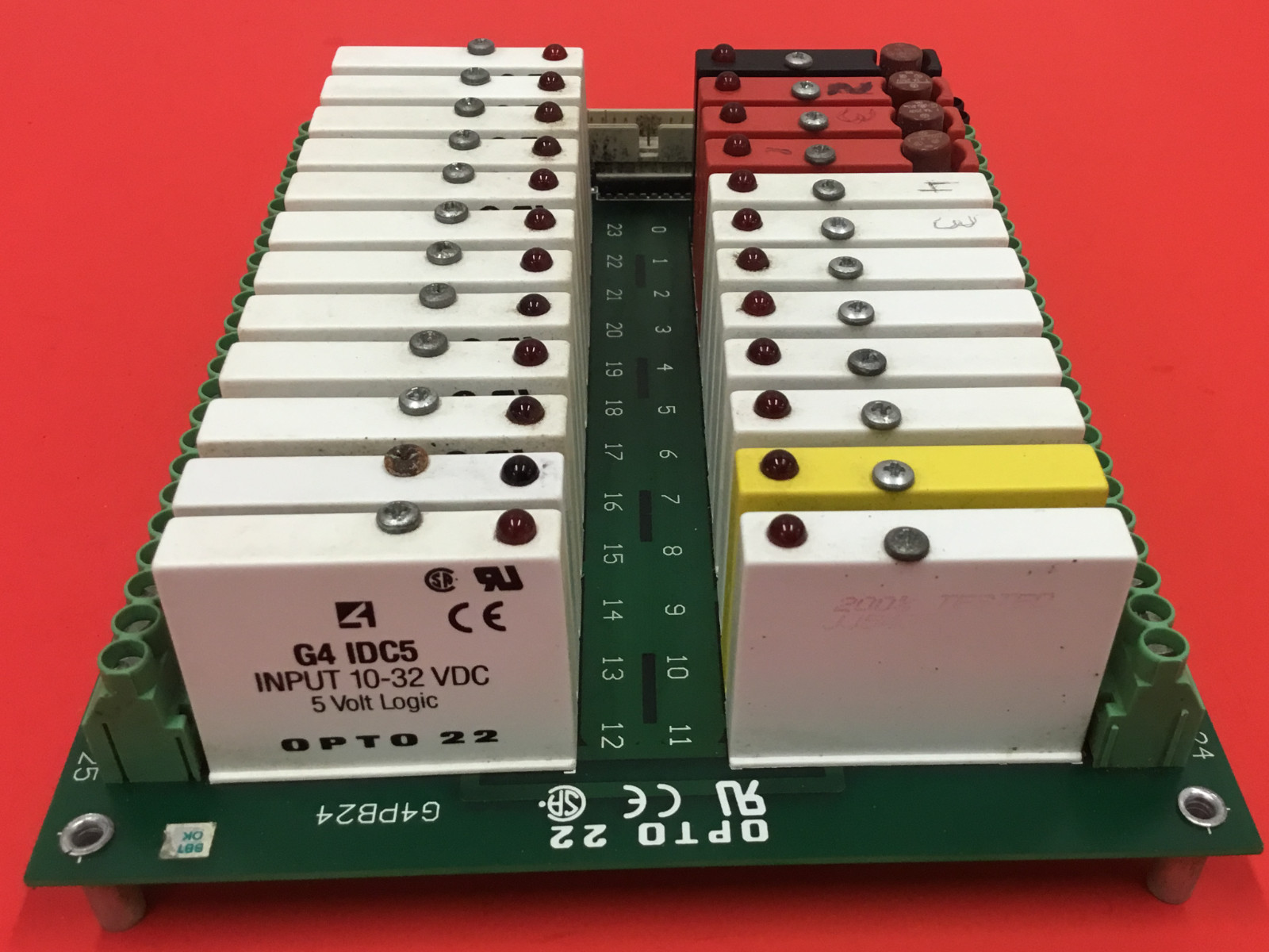 OPTO 22 – P/N: G4PB24 – Circuit Board – w/ Input Modules