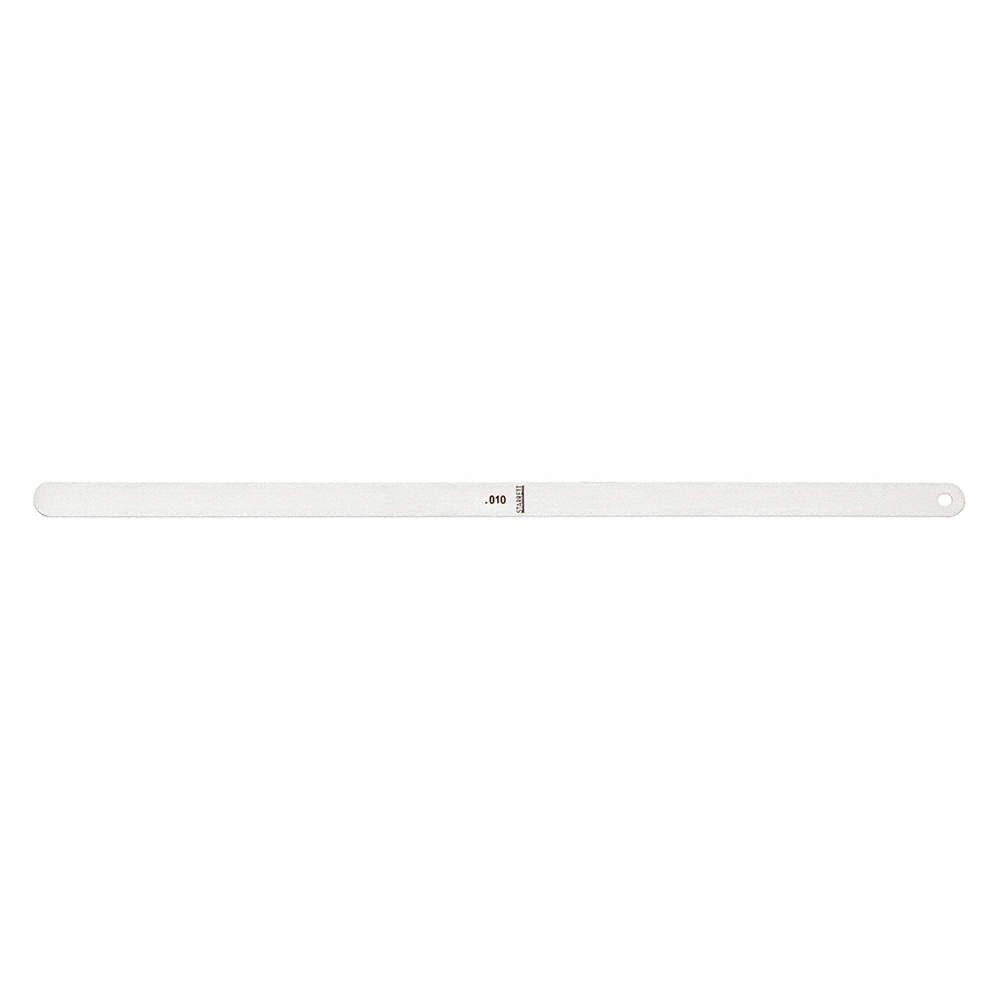 STARRETT 667-10 Thickness Gage,0.010 In,1/2 x 12 In 5UAD9