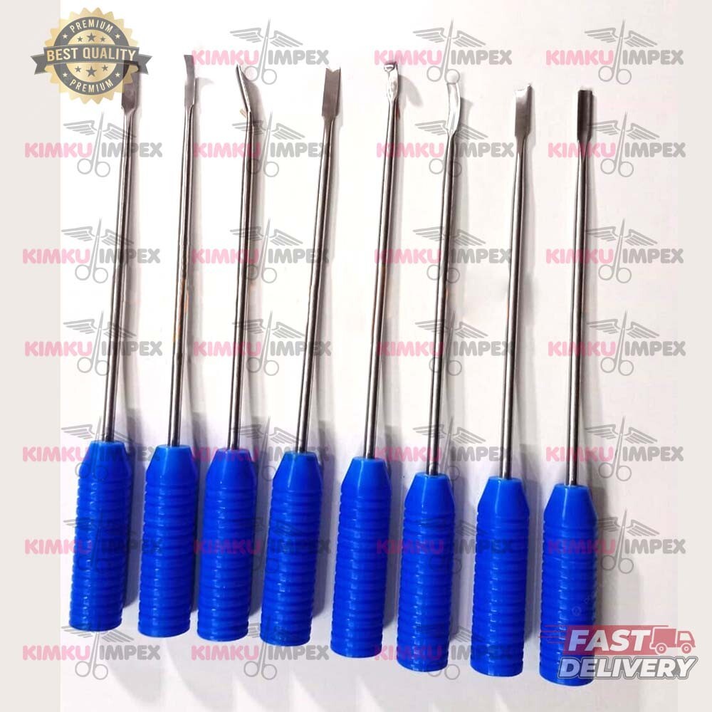 8 Pcs Set Orthopedic Instruments Coment Retractor Hip Surgery