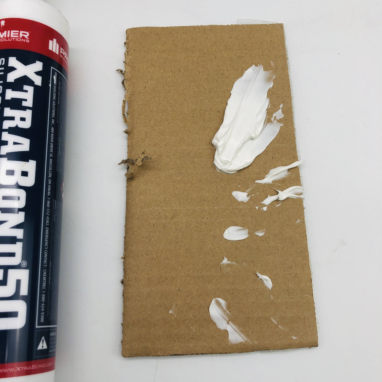 Premier XtraBond 50 Siliconized Acrylic Sealant White Paintable 10.1oz 24/case