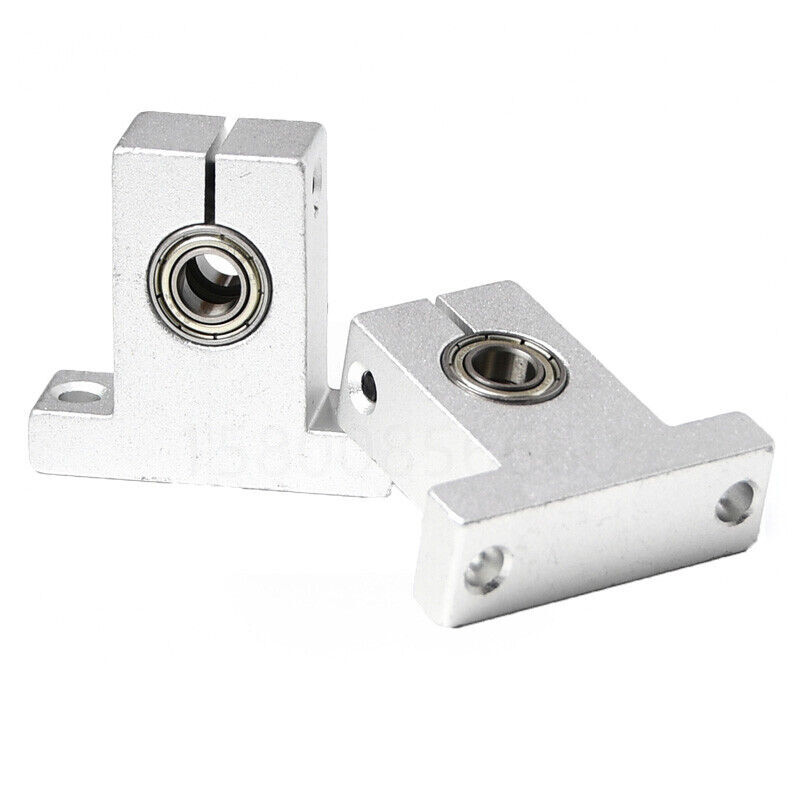 3mm-20mm SK Non-Adjustable Center Housing Shaft Bearing Pillow Zinc Alloy Bore