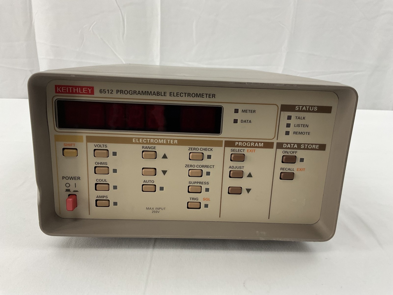 Keithley 6512 Programmable Electrometer Ultra-Low Current Voltage GPIB Lab Test