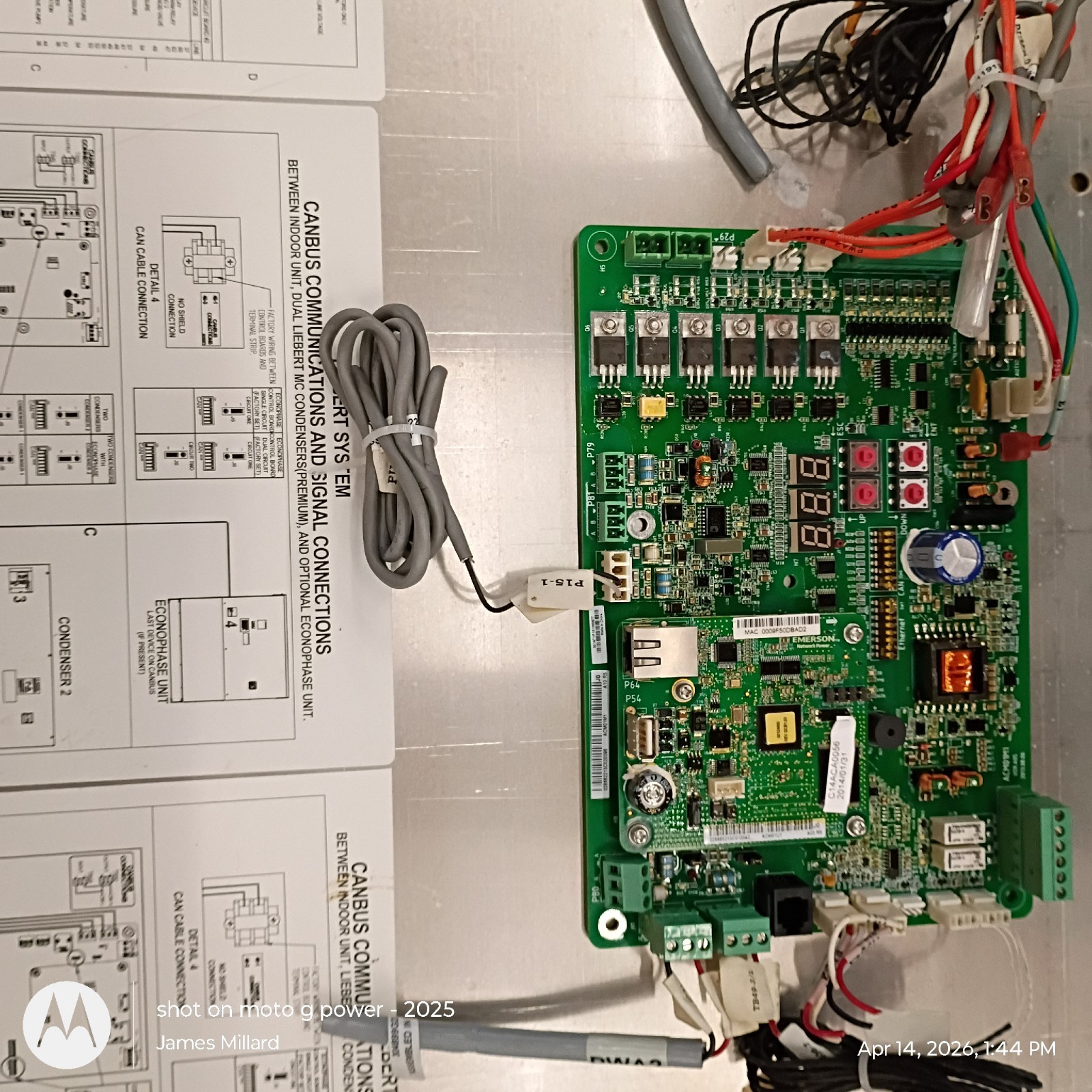 Emerson / Liebert A/C Control Boards