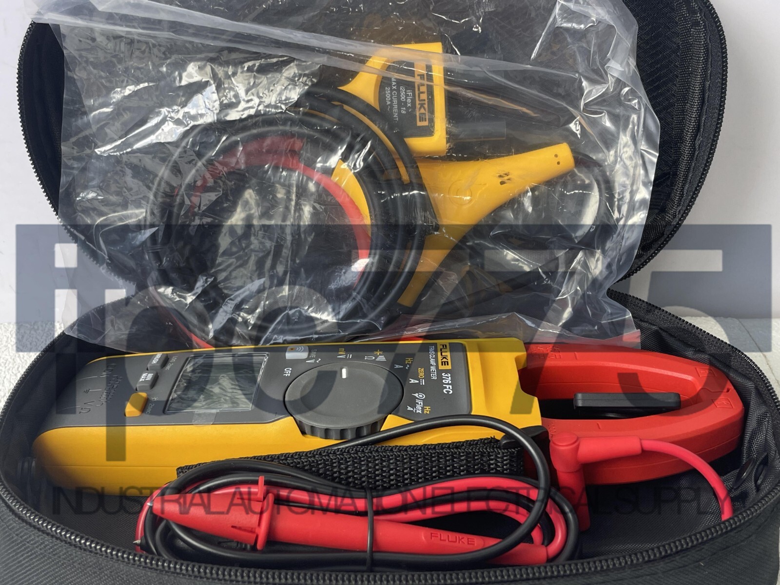 Fluke 376 FC True-RMS AC/DC Volt Ohm Amp Clamp Meter WIFI Connection With iFlex