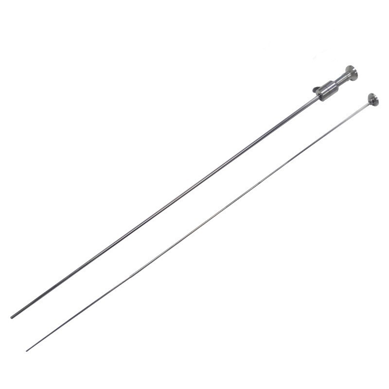 46cm/18.1″ Cow Artificial Insemination Gun Stainless Steel f/Sheep Cattle