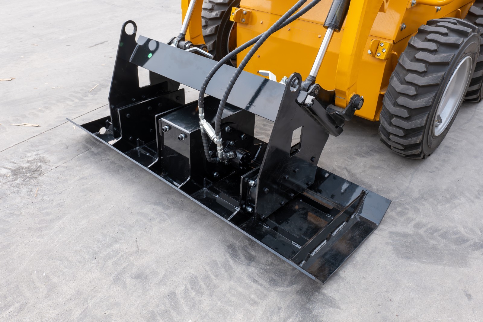 Road Vibratory Flat Plate Compactor fit Bobcat Skid Steer Loaders Free Shipping