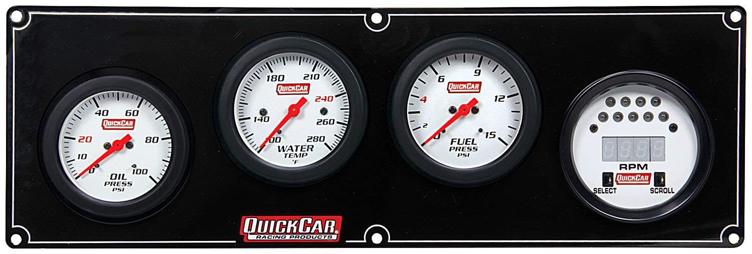 QuickCar Racing Products 61-7042 Extreme 3-1 Gauge Panel