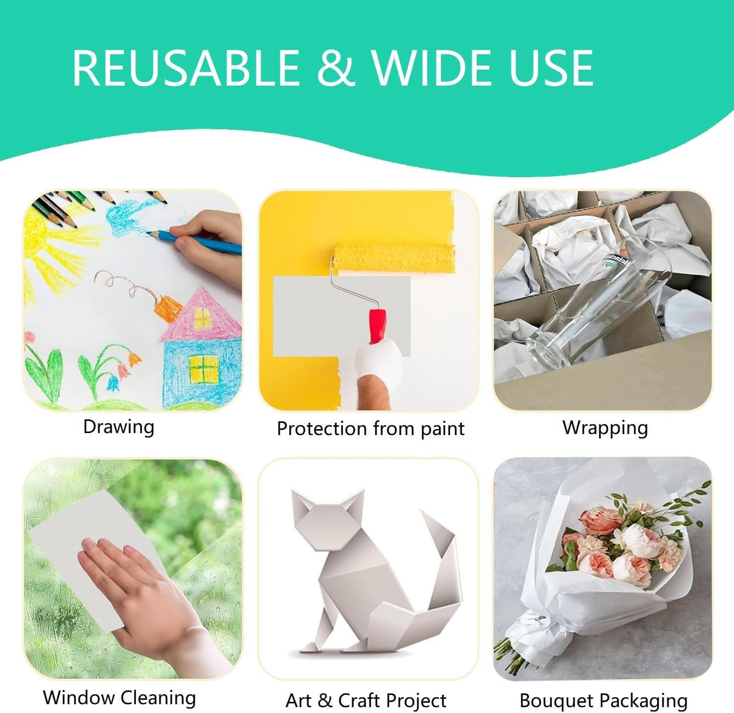 Large Moving Paper Packing Sheets 24X36 Inch Newsprint Paper for Packaging Movin