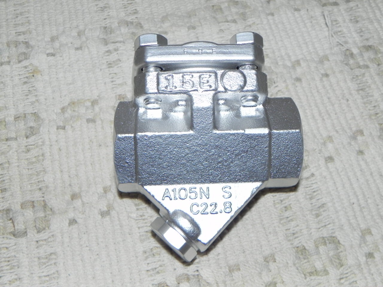 TLV Thermostatic Steam Trap #L32SC. 1/2″ 15mm, N.P.T.