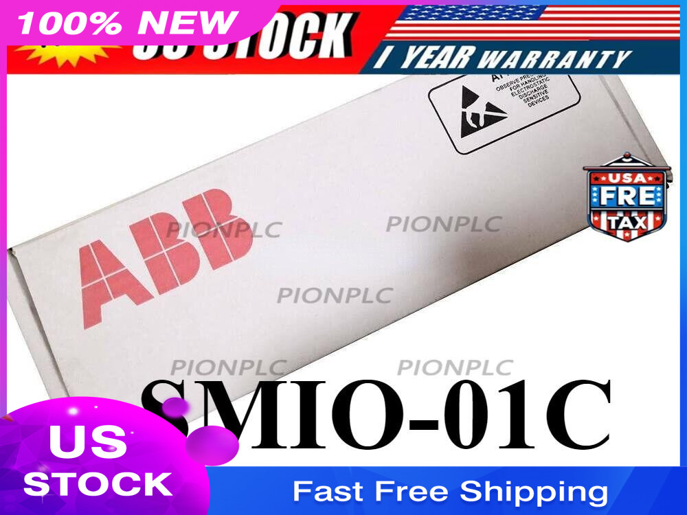 Brand New ABB PLC SMIO-01C CPU ACS550 No Keypad 1PCS NIB US Free TAX