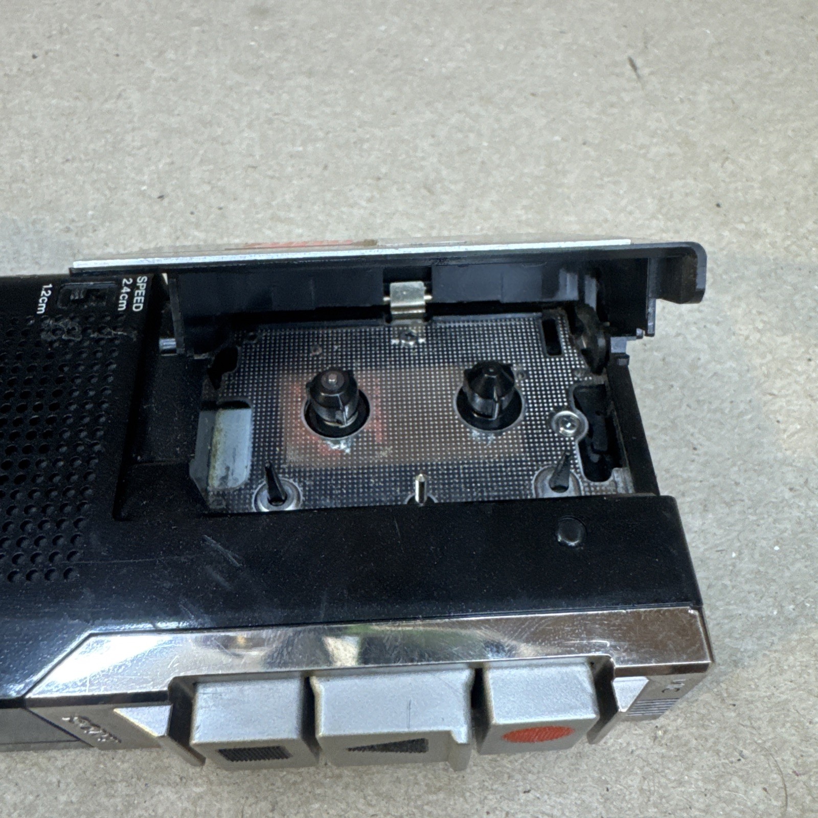 Sony M-750v/750/760V Voice Operated Recording Micro recorder Tested And Works!