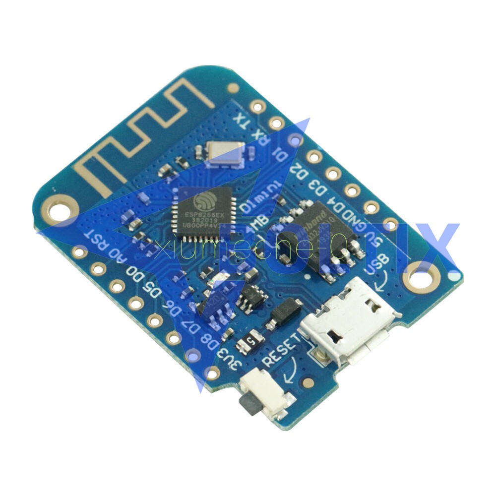 Wemos D1 Mini V3.0.0 WIFI Internet ESP8266 CH340G Development Board For Arduino