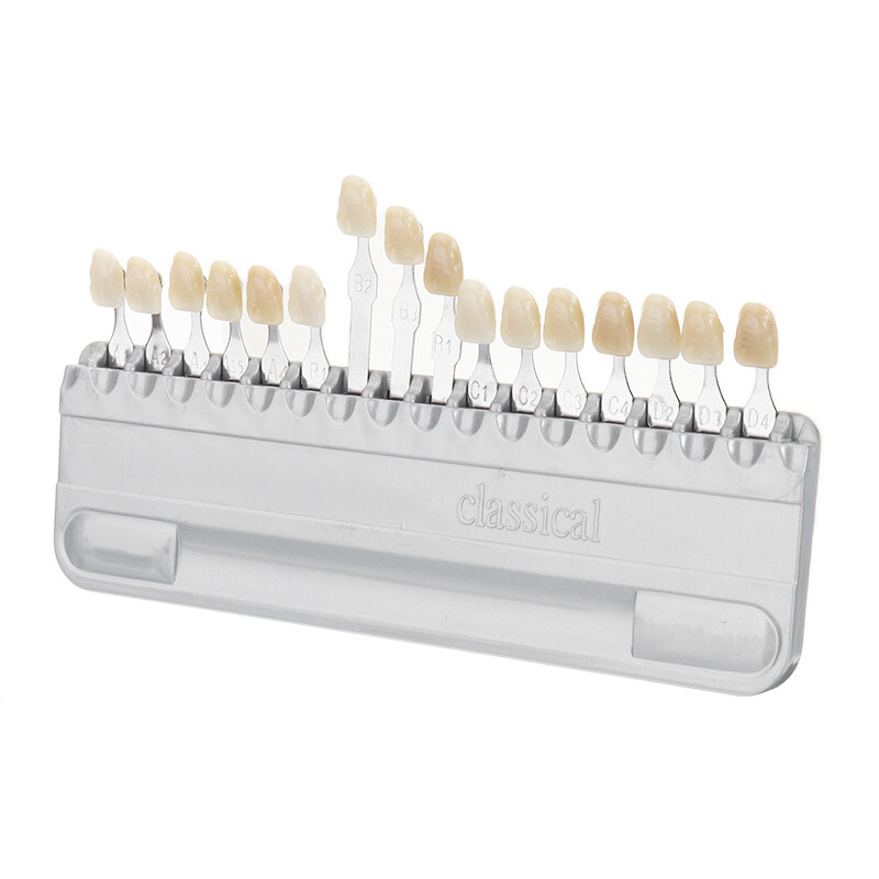Shade Guide Teeth Dental Materials Durable New A1-D4 16 Colors