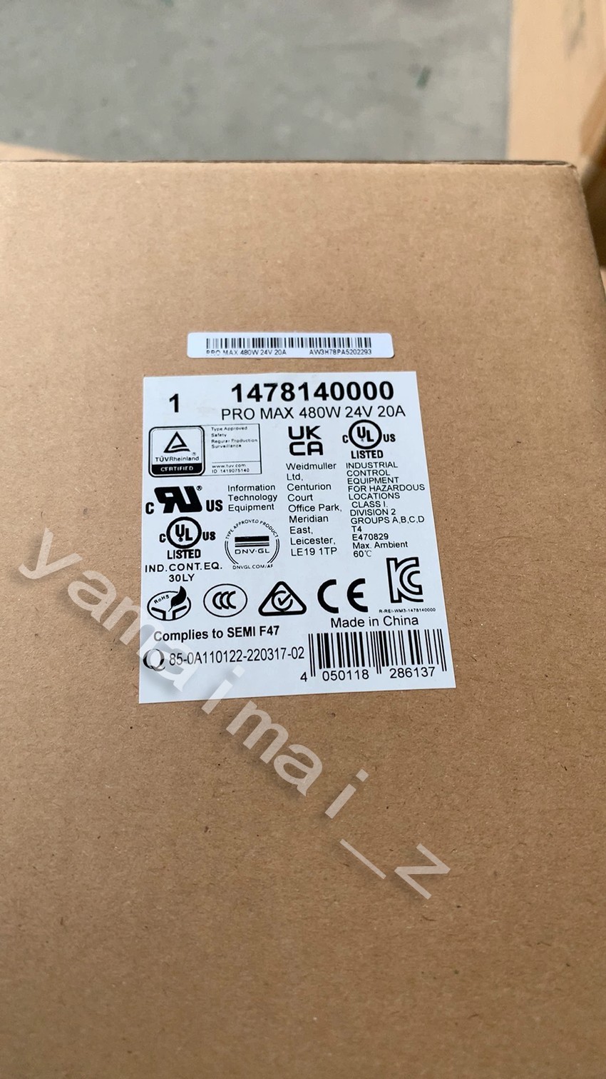 1pc New Weidmuller 1478140000 Sealed Fast Ship US Free TAX