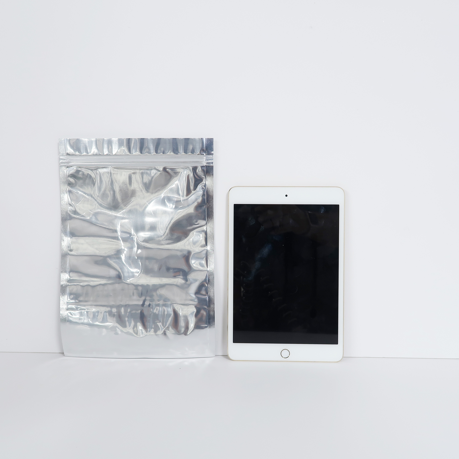 Flat Clear Silver Mylar QuickQlick™ Bag Pouch Variety Quantities Sizes