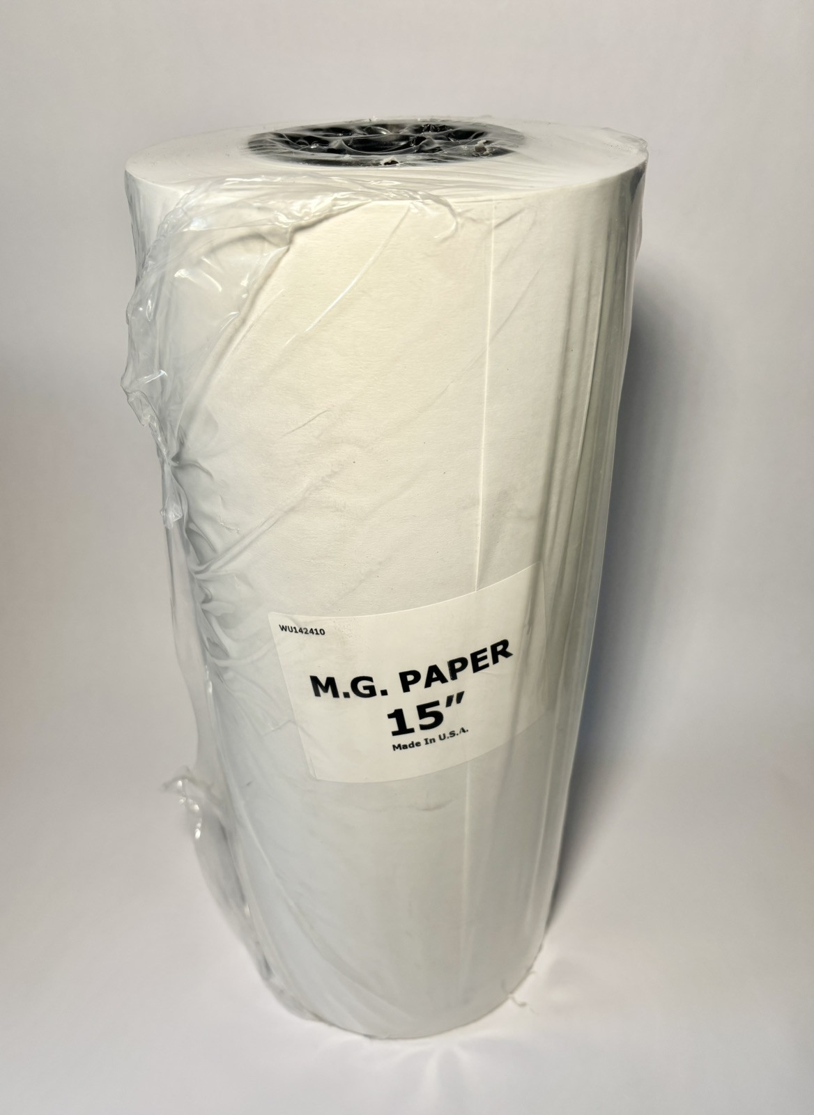15”x 1000 Feet Butcher Paper Roll White MG Roll