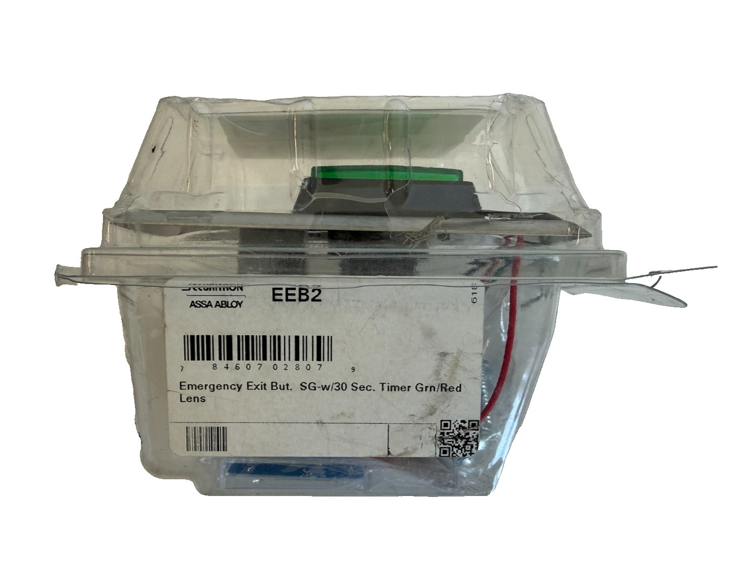SECURITRON EEB2 Push to Exit Button,Emergency 5LAA1