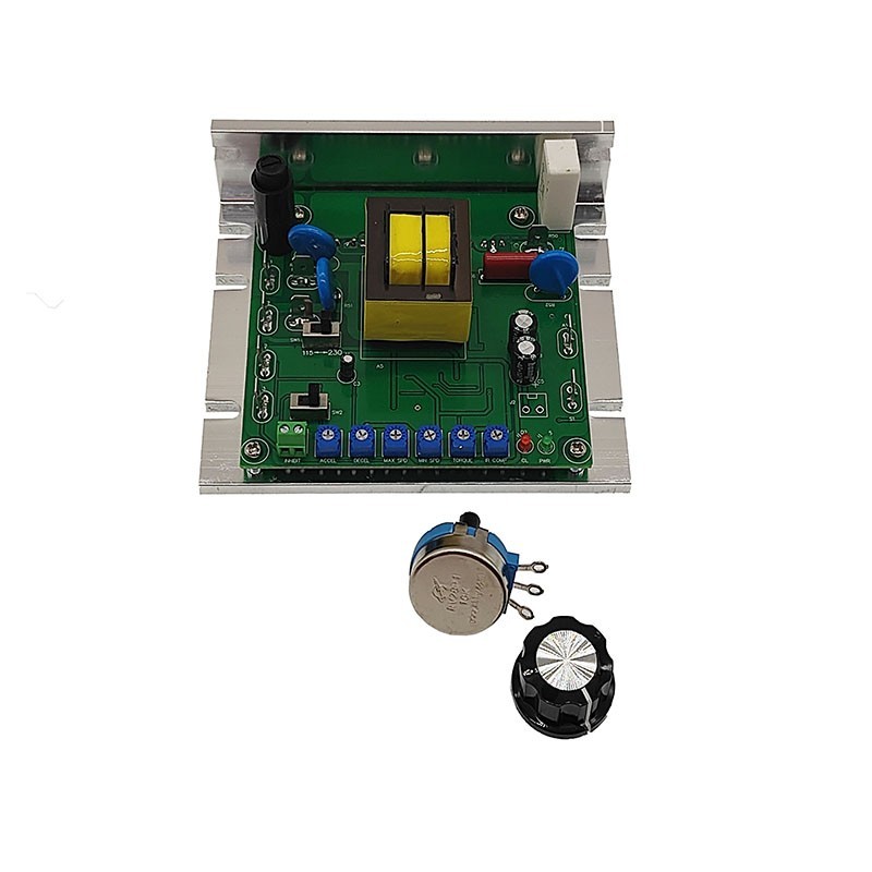 AC 110V 115V 220V Input DC 0-180V 10A Permanen Brushed Motor Speed Controller