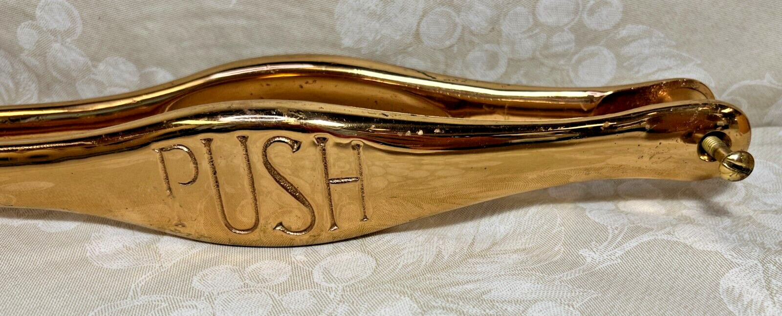Heavy Door Brass Push Bar Handle – Commercial Grade