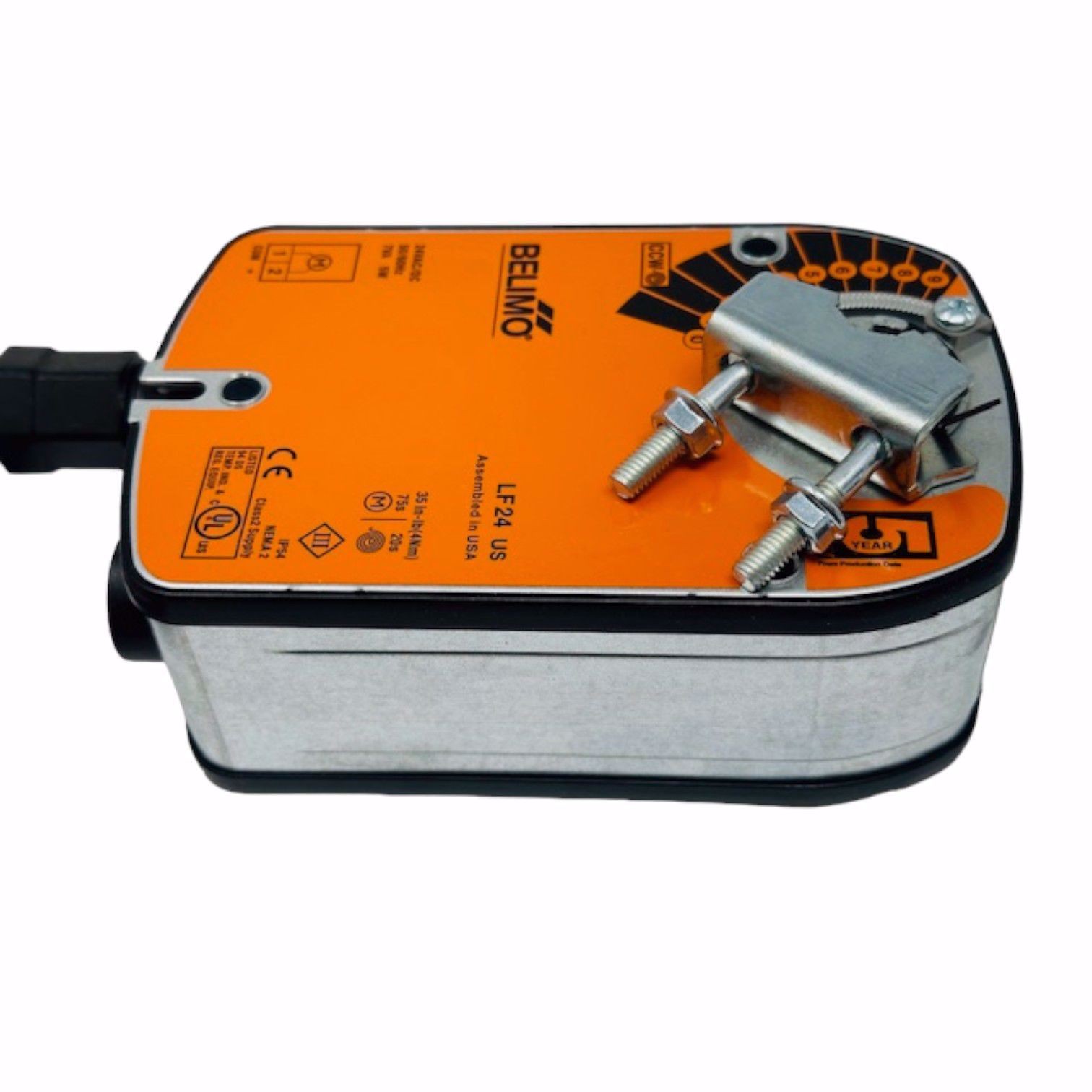 BELIMO LF24 MotorActuator Spring Return 35 in-lb On/Off 24Vac 24Vdc