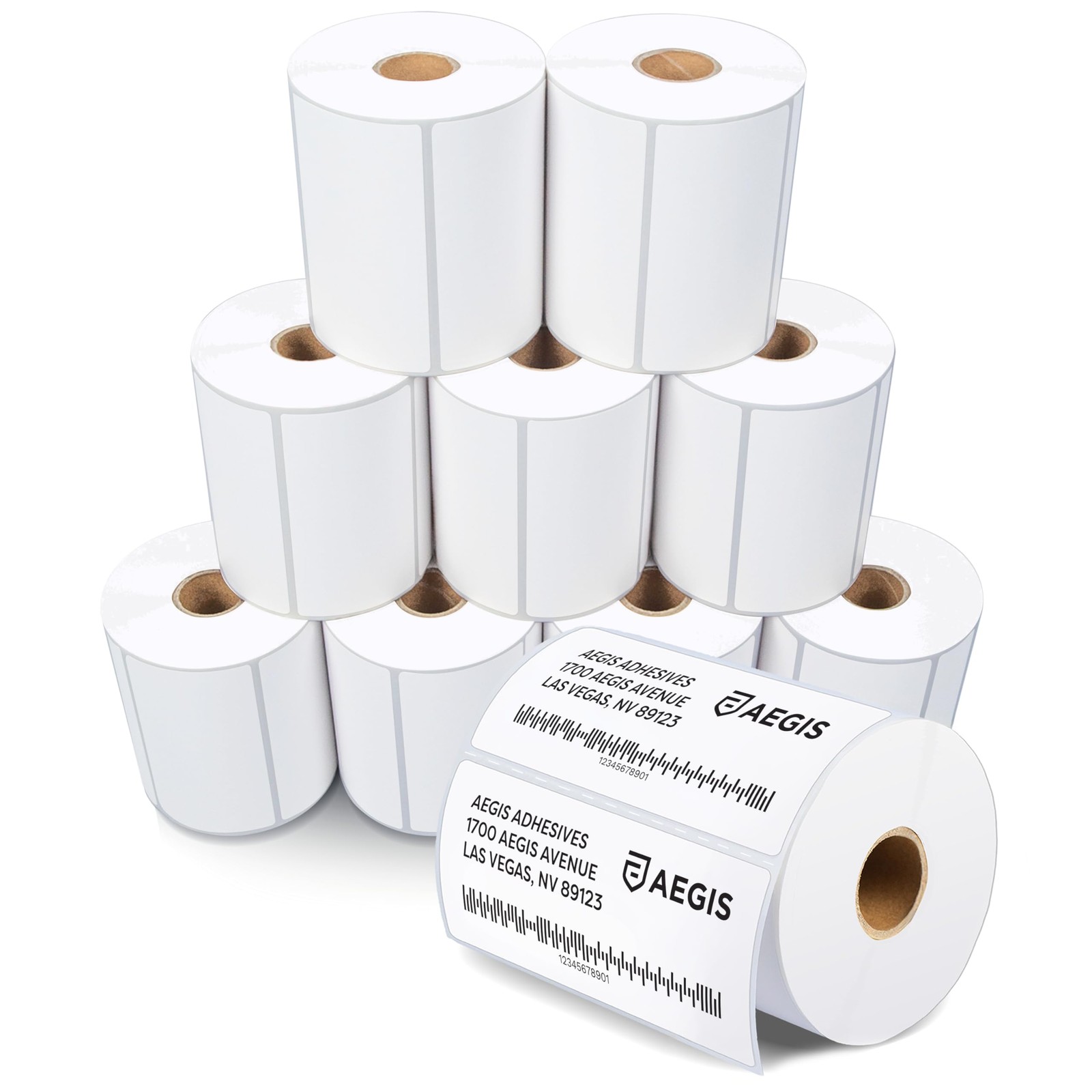 3.5″ x 1.5″ Direct Thermal Labels – 9000 Count for Zebra & Rollo Printers