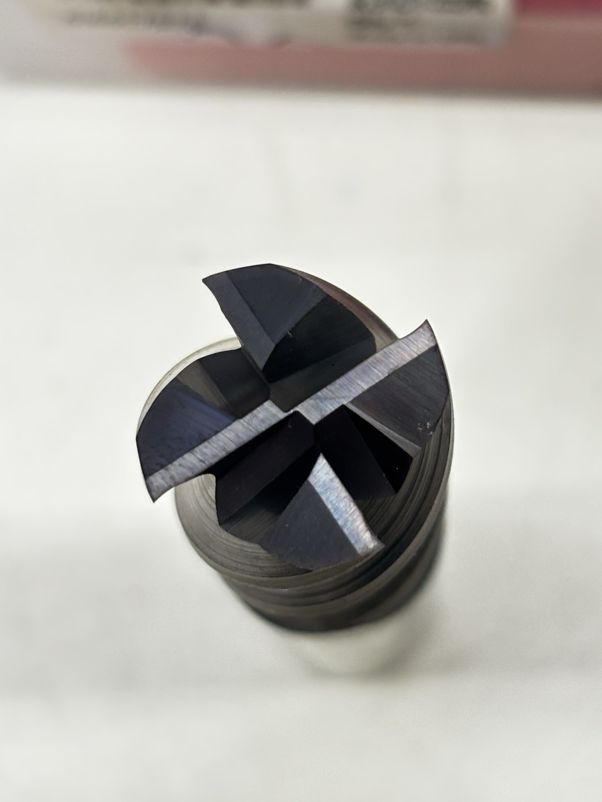 Accupro 20mm, 38mm LOC, 20mm Shank, 100mm OAL, 4 Flute, Solid Carbide