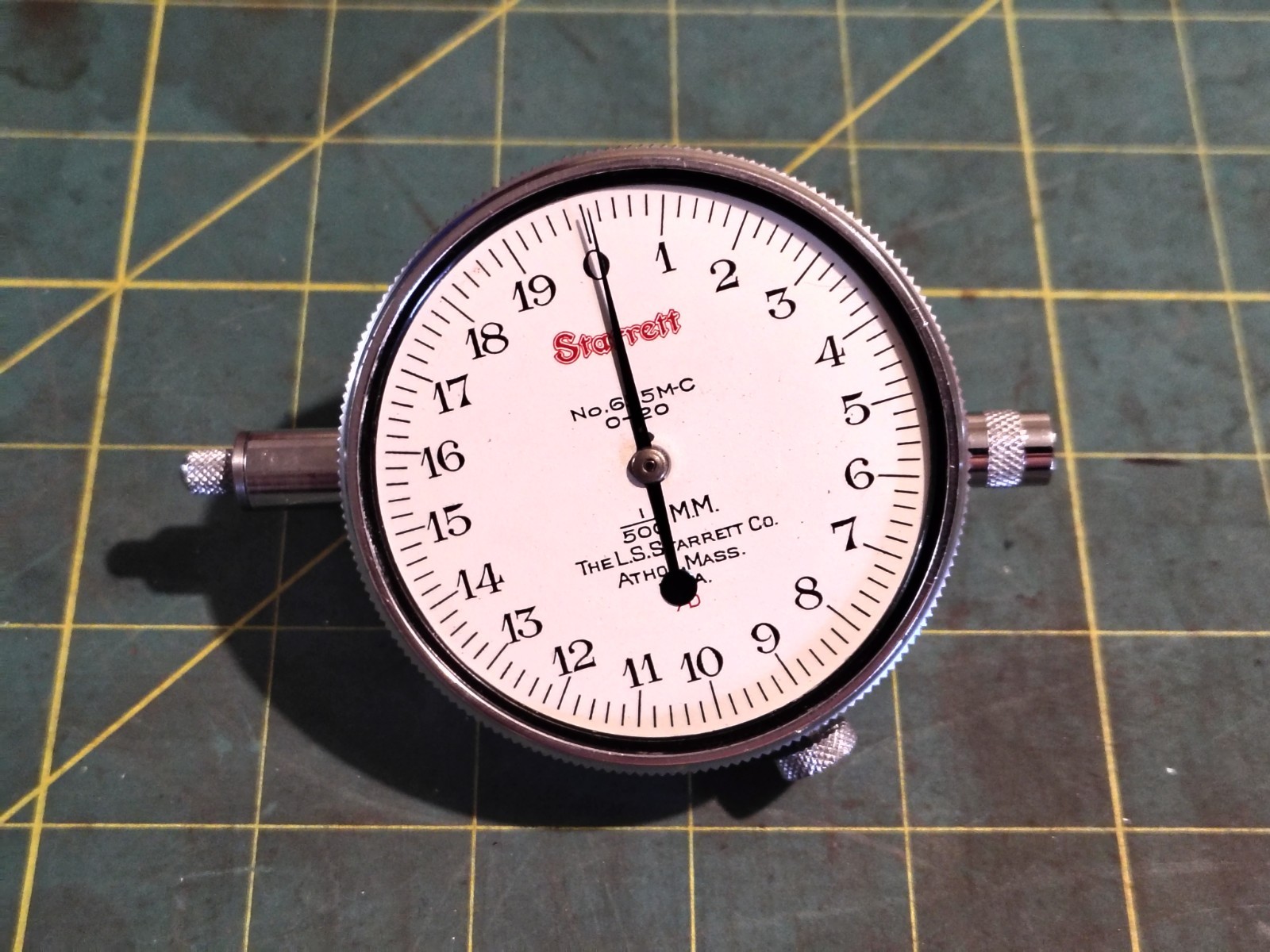 Starrett No.655M-C 1/500MM USA Made