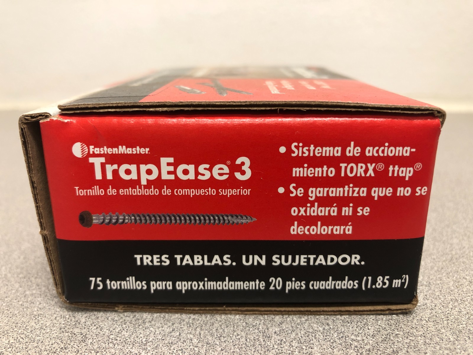 FastenMaster TrapEase No. 20 X 2-1/2 in. L Island Mist Torx Ttap Deck Screw