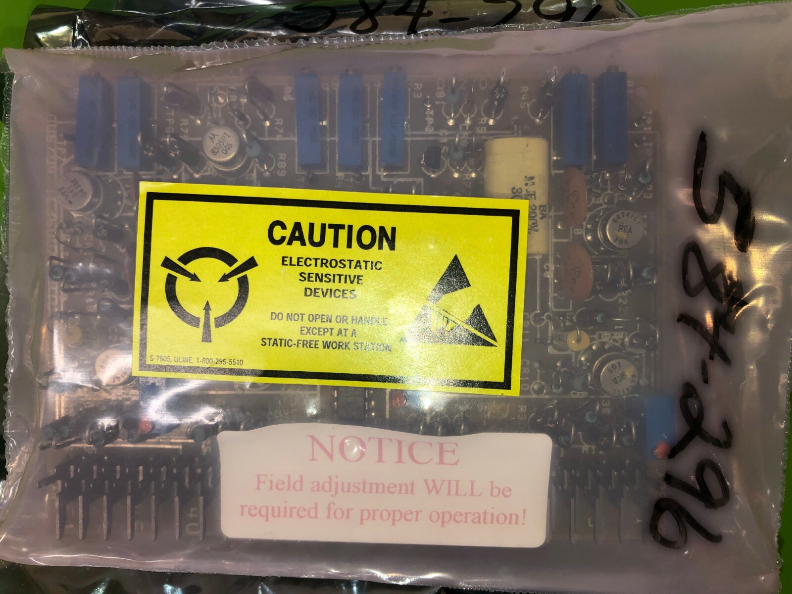 GE Fanuc IC3600A0AH1 Speed-VCE Reference Card Speedtronic Mark II Gas Turbine