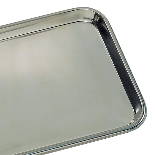 Grafco Stainless Steel Instrument Tray, Extra-Large Size