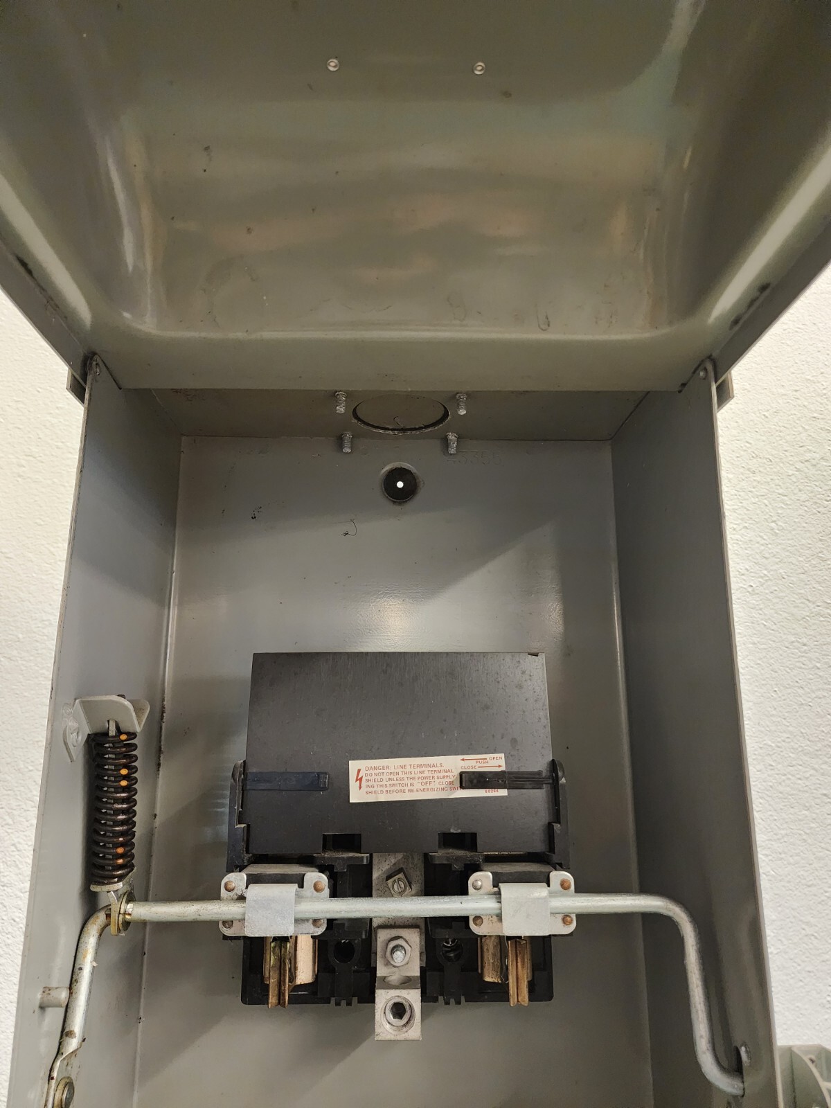 GOULD NR324 VACU-BREAK SWITCH WITH CLAMPMATIC CONTACTS 200 AMPS 1 PHASE 240 VAC