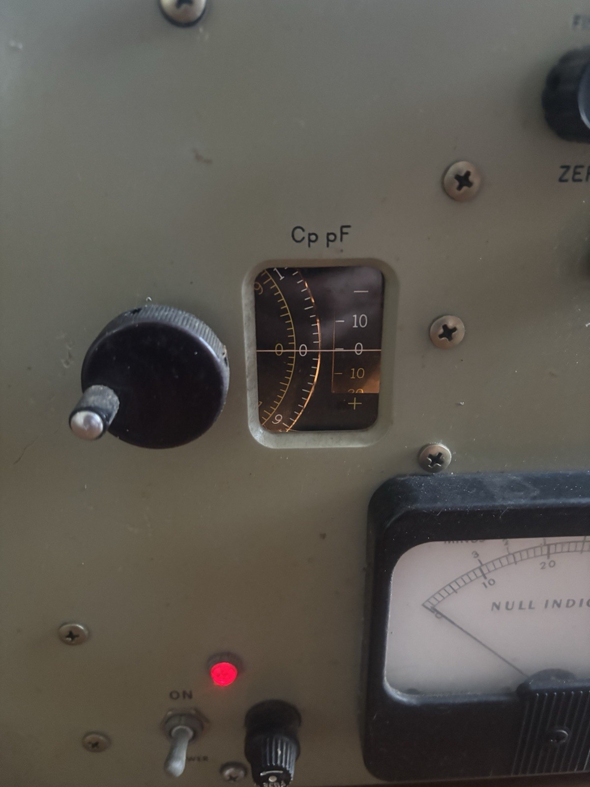 Boonton Radio 250-A RX meter 0.5MHz-250MHz