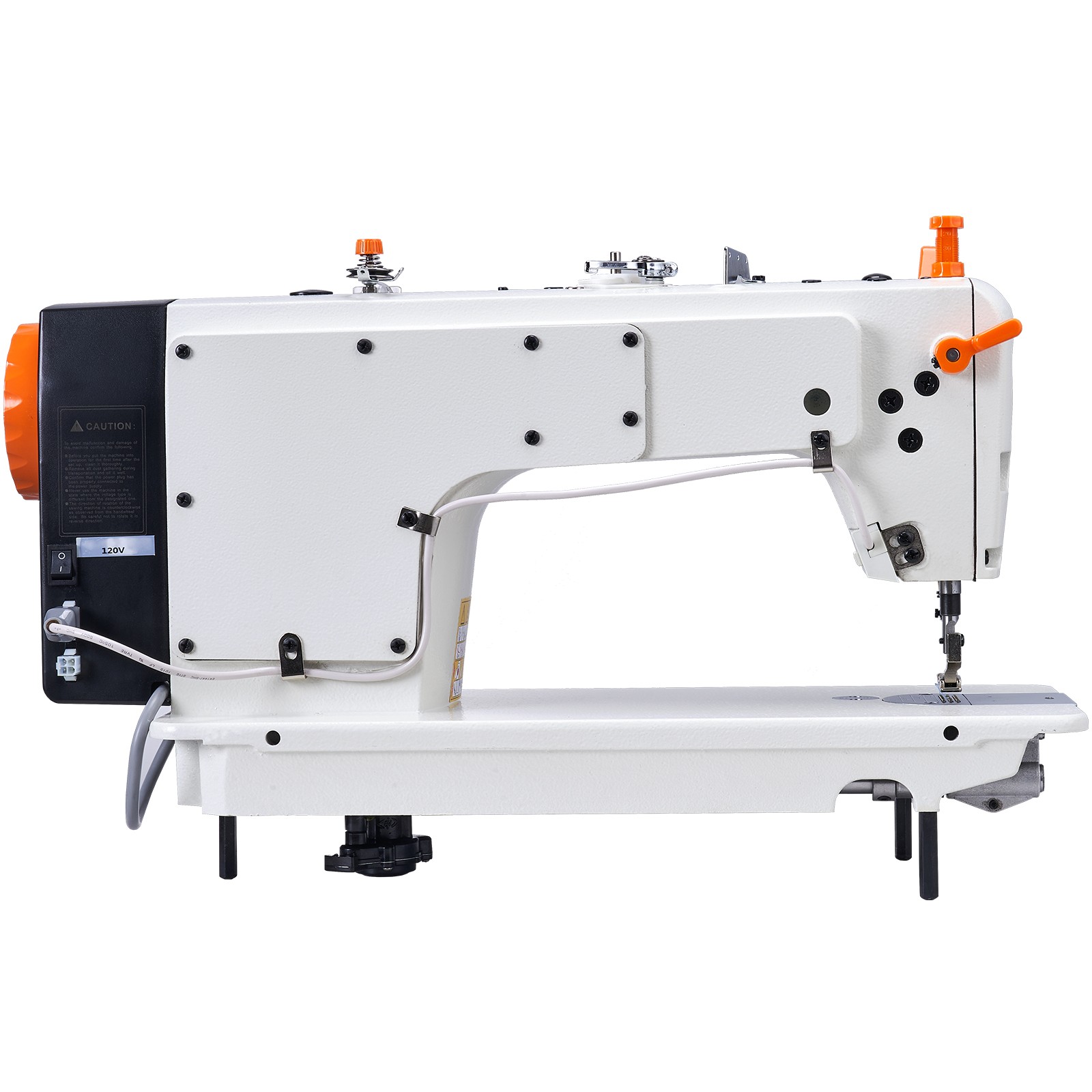 Uimoso Industrial Sewing Machine with 550W Servo Motor and Table Stand