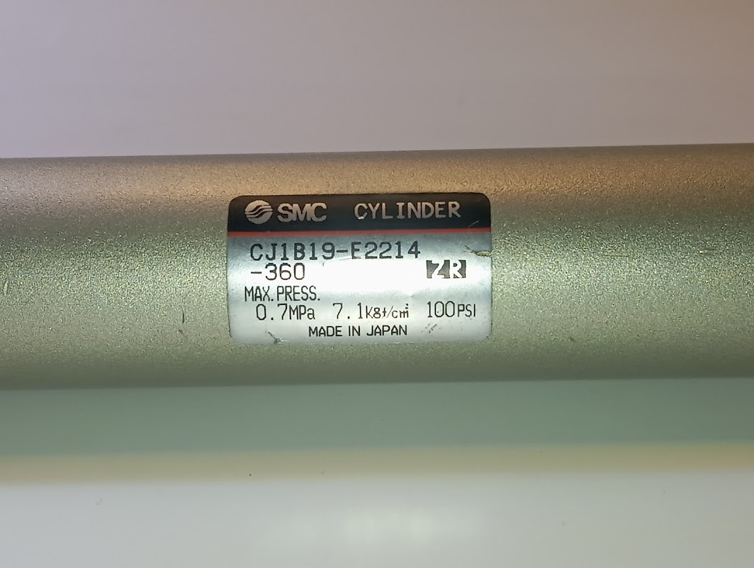 Mitutoyo BHN506 Cylinder SMC CJ1B19-E2214-360 for Coordinate Measuring Machine