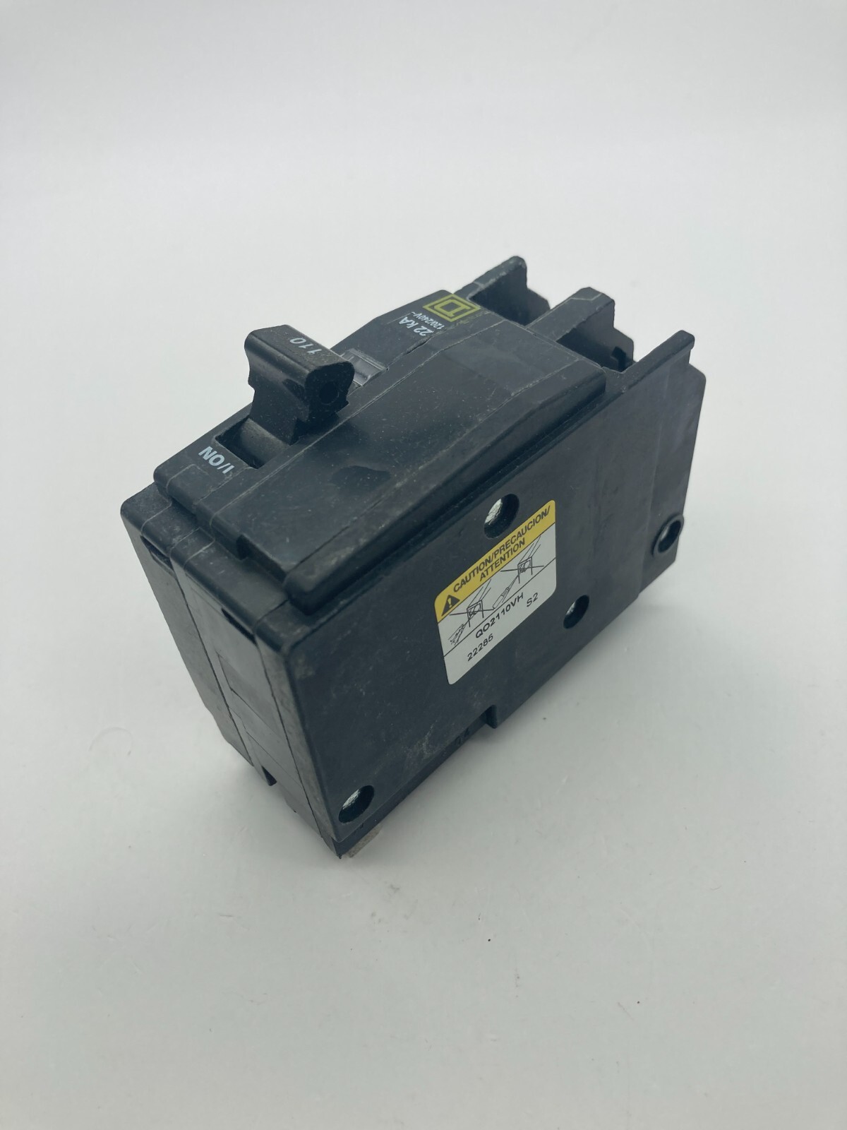 Square D QO2110VH 22K 2 Pole 110 Amp 120 240V AC QO Plug In Main Circuit Breaker