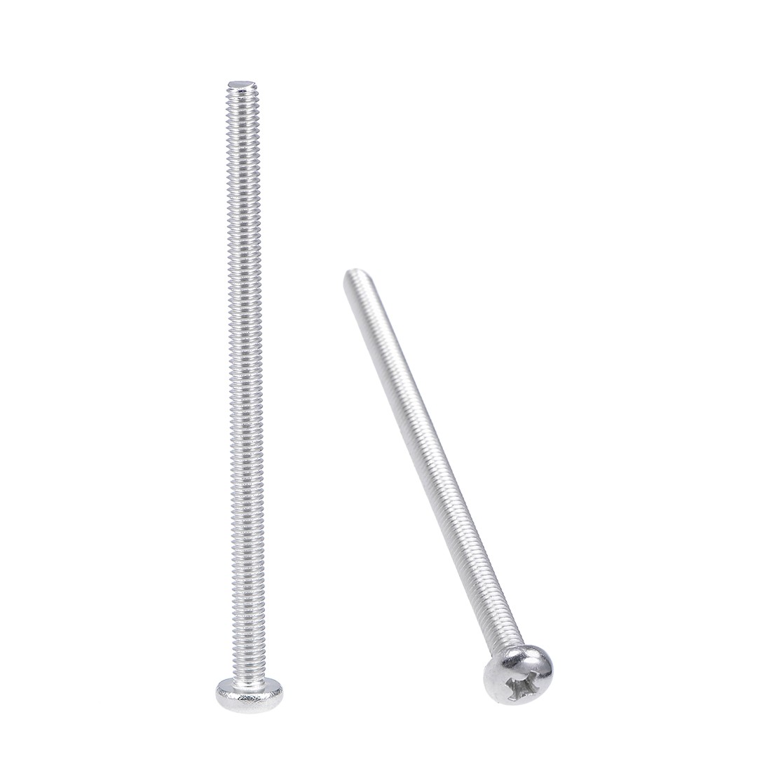 M4x70mm Machine Screws Pan Phillips Cross Head Screw Fasteners Bolts 10Pcs