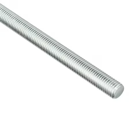 Fully Threaded Rod, 3/4″-10, 6 Ft, Steel, Grade A, Zinc Plated Finish,