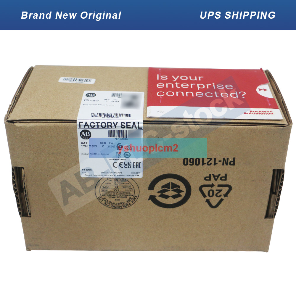 NEW Sealed A~B 1766-L32BWA MicroLogix 1400 32 Point Controller