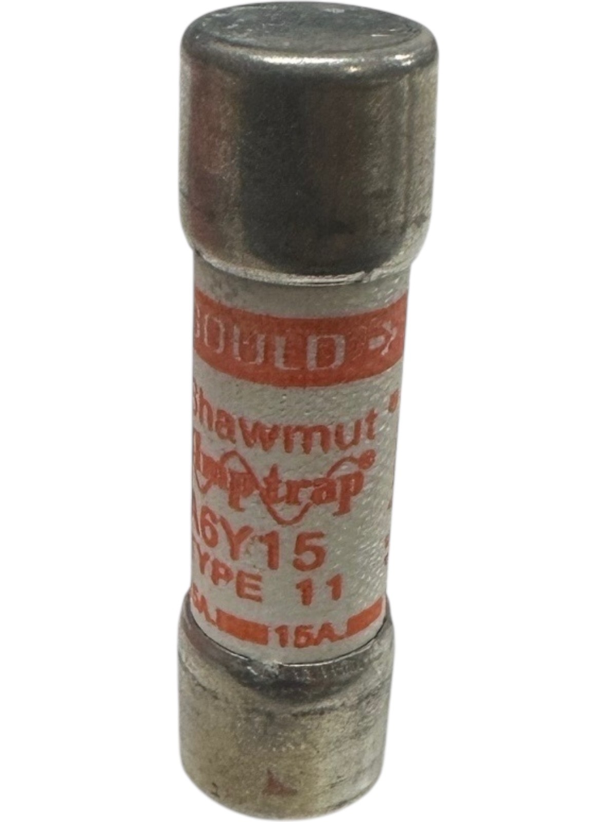 New Gould Shawmut Amp-Trap A6Y15-11, Type 11 15A 600V Fuses (LOT OF 10) **SALE**