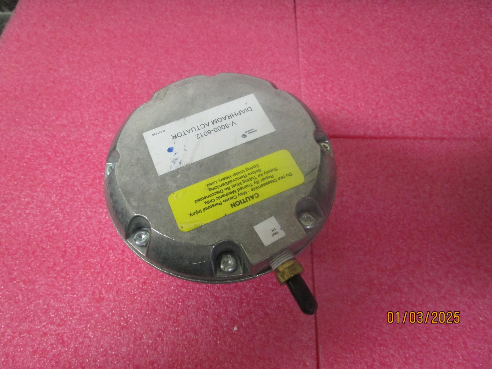 Johnson Controls V-3000-8012 Pneumatic Valve Diaphragm Actuator