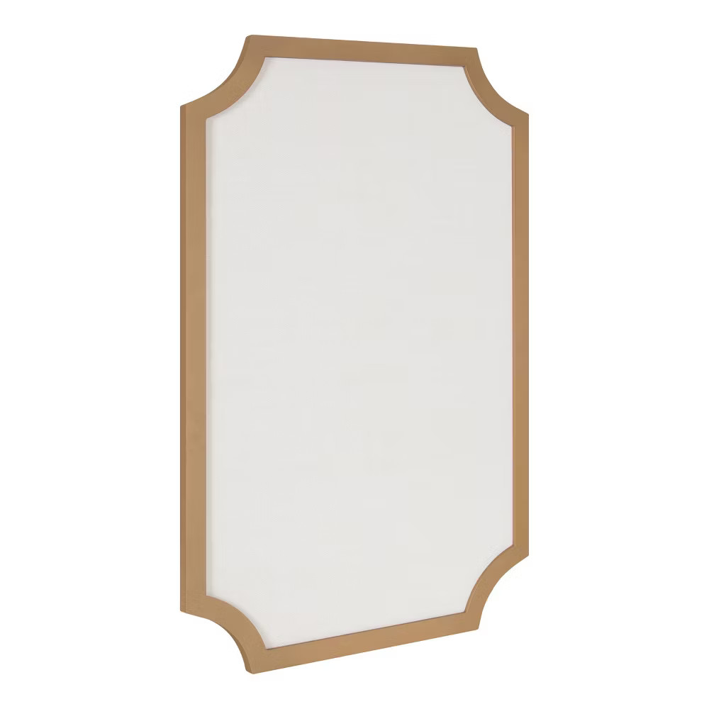 24″ x 36″ Holbrook Pinboard Style-1 Gold – Kate & Laurel All