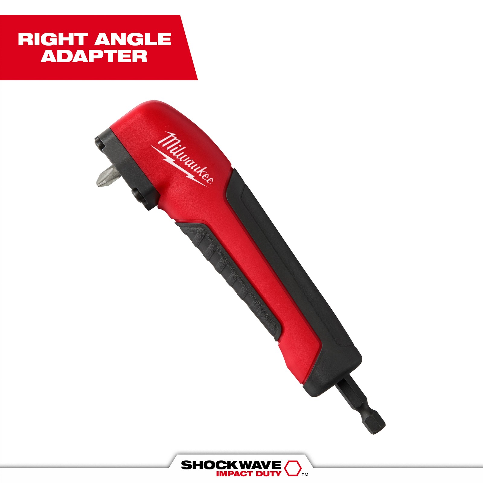 Milwaukee Tool 48-32-2390 SHOCKWAVE Impact Duty Impact Right Angle Adapter