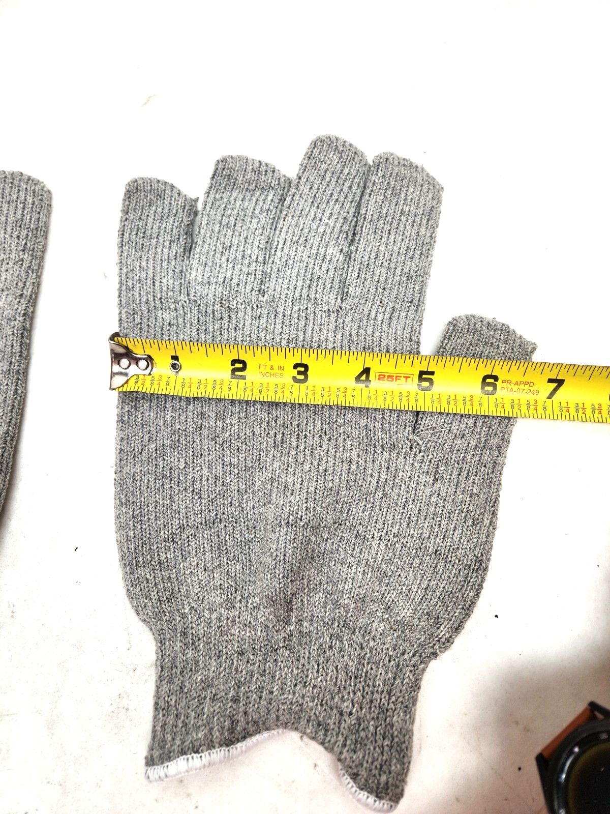 XXL – 12 PAIR (1 DOZEN) GRAY STRING KNIT POLY COTTON WORK GLOVES PAIRS GREY